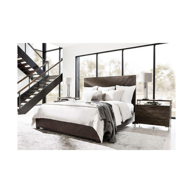 Logan Square Bedroom 3-Pc. Set (Queen Bed, Dresser & Nightstand) , By Bernhardt