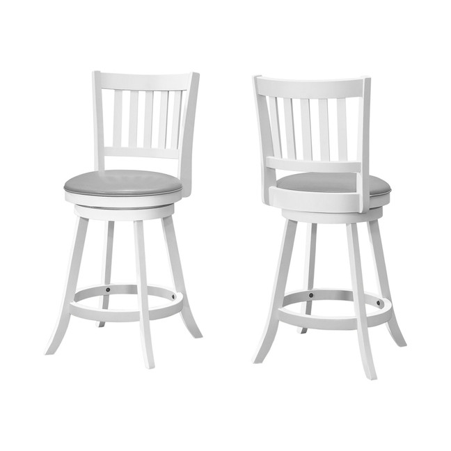 Counter Height Stool with Swivel, Set of 2