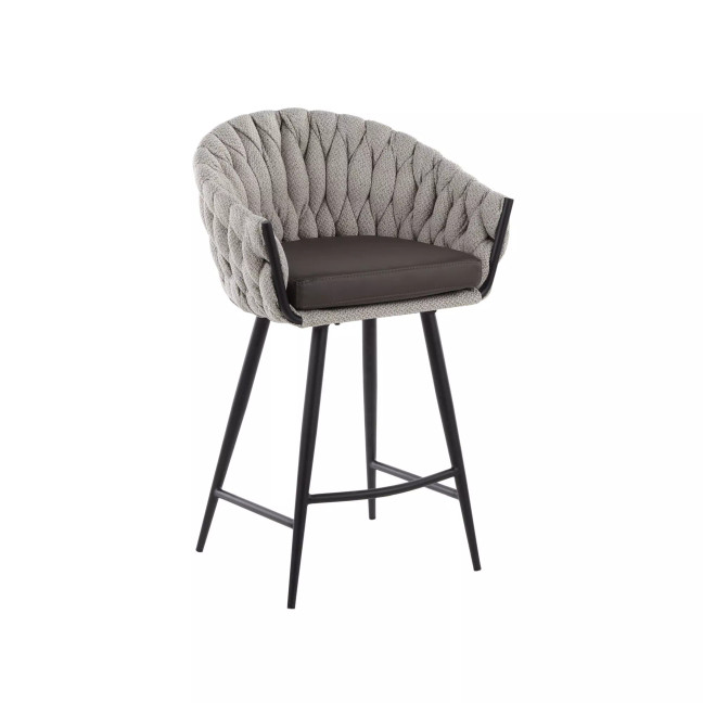 Braided Matisse Counter Stool