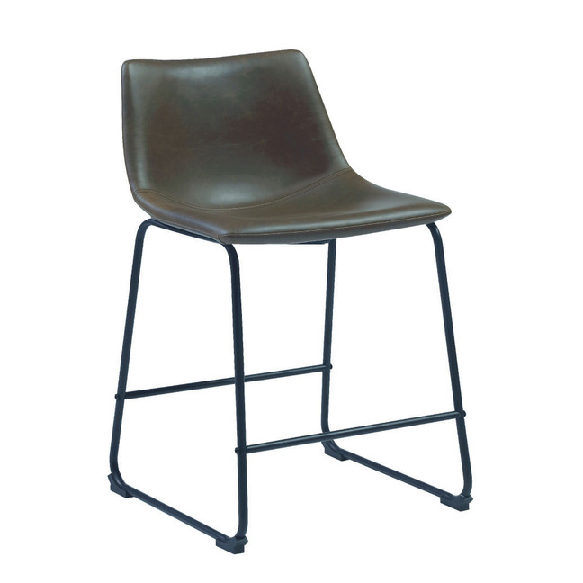 Bisbee Armless Counter Stools Two-Tone, Set of 2