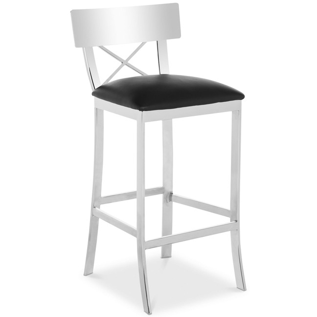 Elward Faux Leather Bar Stool