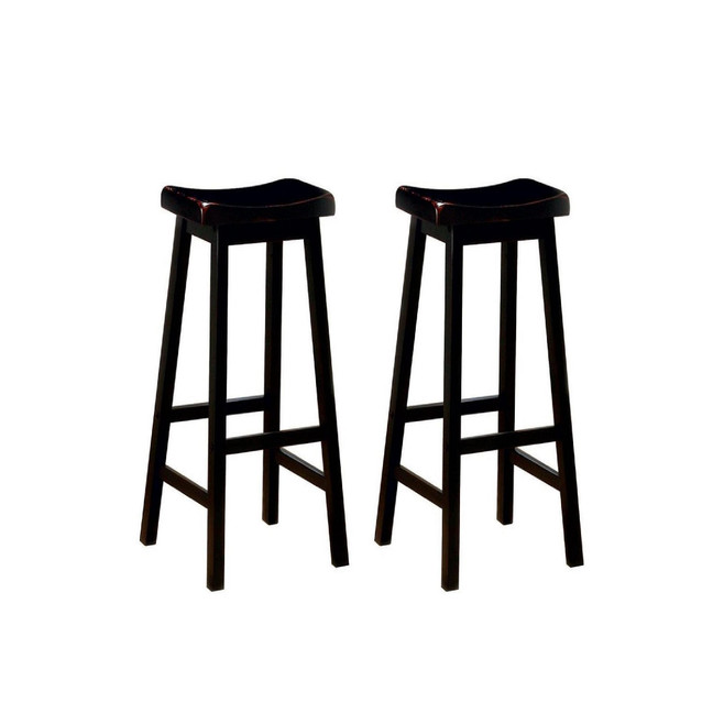 Braxton Wooden 29" Bar Stools (Set of 2)