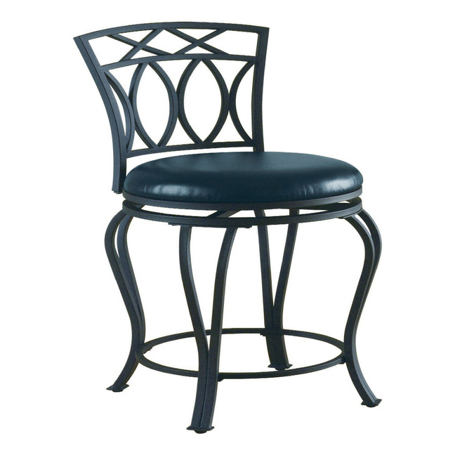 Coronado 24" Elegant Metal Counter Stool with Seat