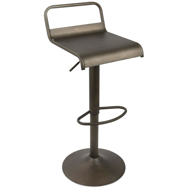 Emery Adjustable Bar Stool