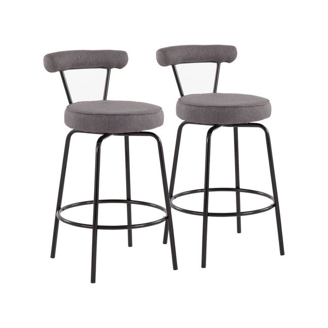 Rhonda Contemporary Counter Stool, Set of 2