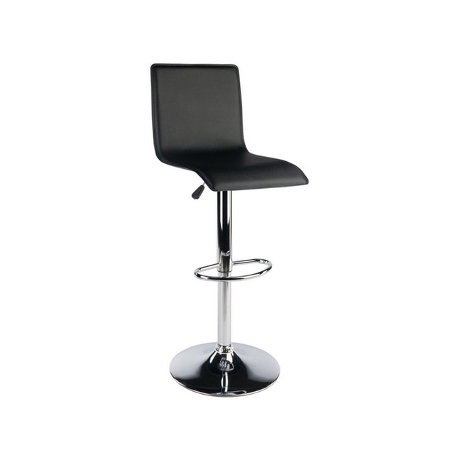 Home Decorative Spectrum High Back L Shape Air Lift Stool, Single, RTA
