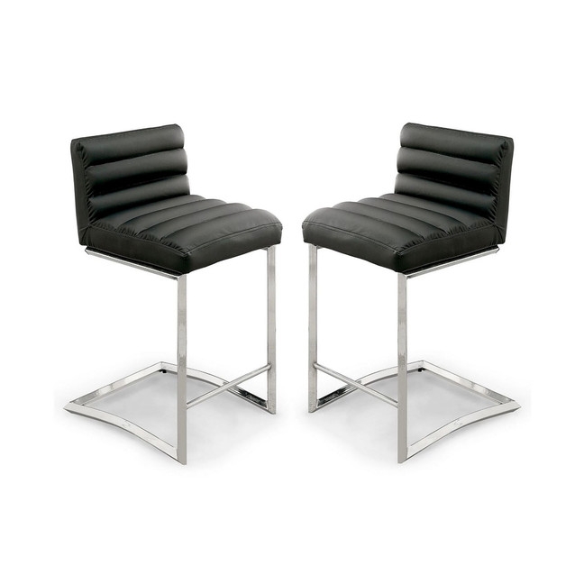Vova Black Counter Stool (Set of 2)