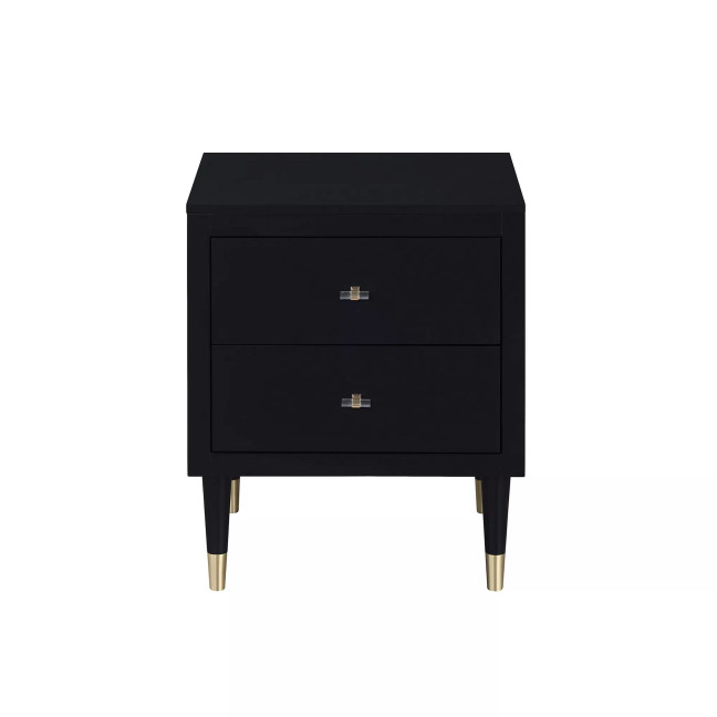 Stanton 26.25" Medium Density Fiberboard 2-Drawer Nightstand