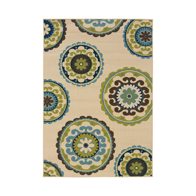 Bella BEL11 2'5" x 4'5" Outdoor Area Rug