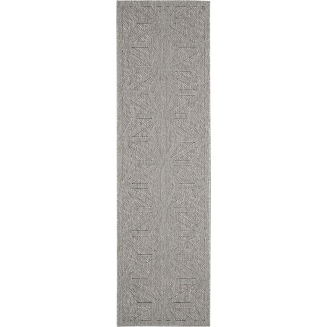 Cozumel CZM01 Silver 2'2" x 7'6" Runner Rug