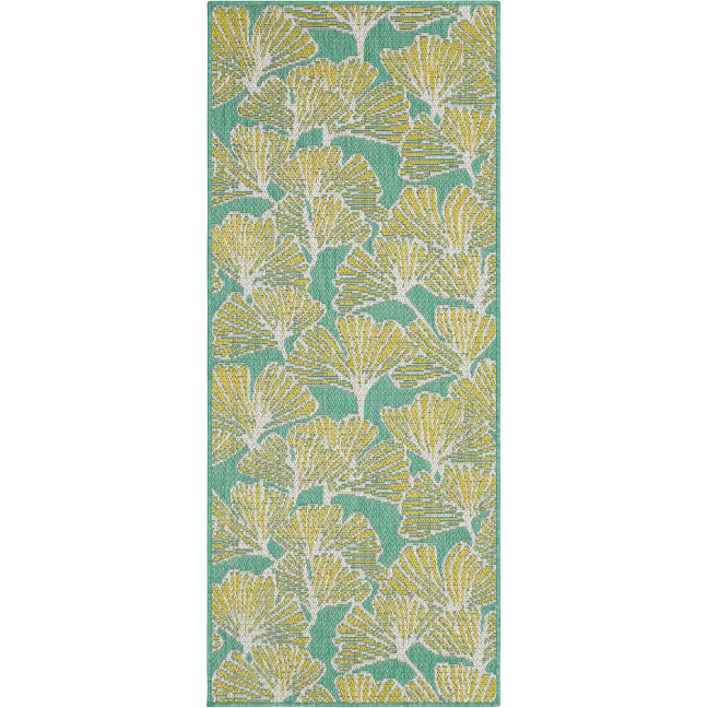 Malibu Outdoor Ginko 2'5" x 6' Area Rug
