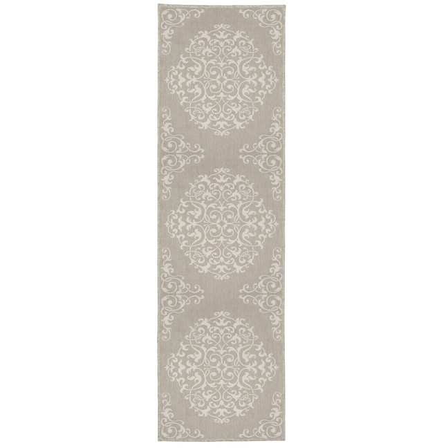 Genoa Outdoor 6649GNA 1'10" x 7'3" Runner Area Rug