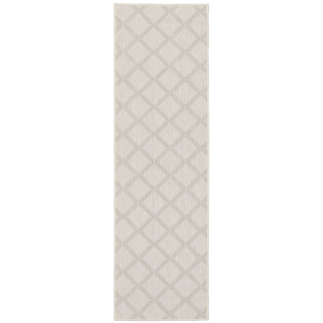 Genoa Outdoor 5098GNA 1'10" x 7'3" Runner Area Rug