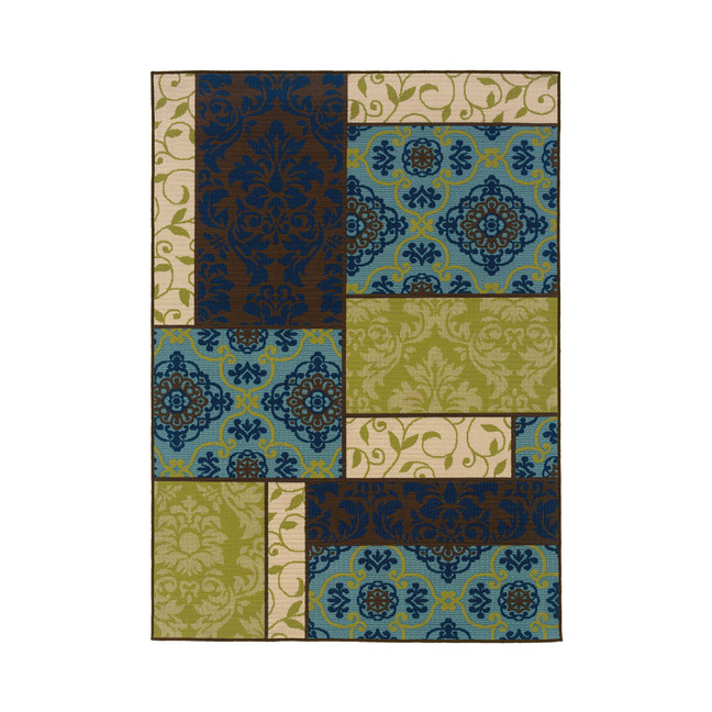 Bella BEL05 2'5" x 4'5" Outdoor Area Rug