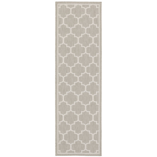 Genoa Outdoor 1636GNA 1'10" x 7'3" Runner Area Rug