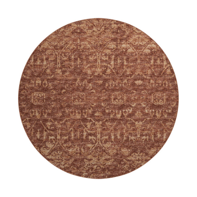 Hallo Overdyed HLOD1 8' x 8' Round Area Rug