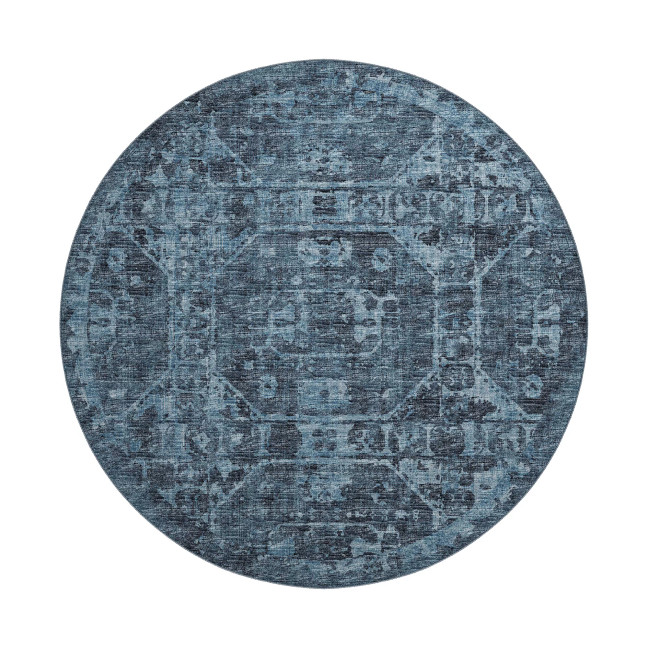 Hallo Overdyed HLOD2 8' x 8' Round Area Rug