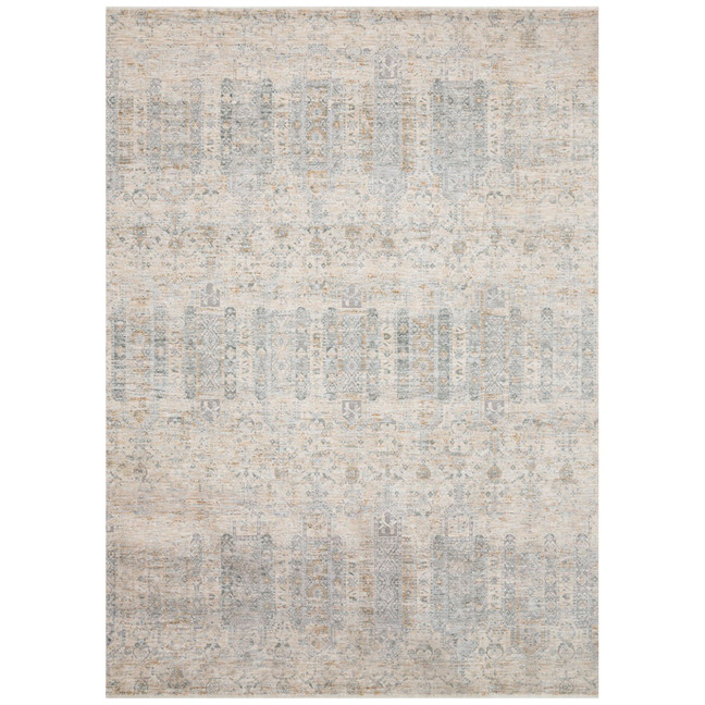 Loloi Pandora PAN-02 Ivory/Mist 2'6" x 10' Runner Area Rug