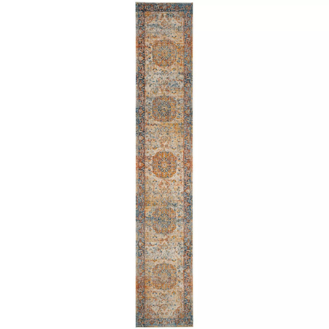 Vintage Persian 2'2" x 12' Runner Area Rug