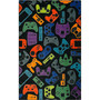 Prismatic in Control Kids Rug 8' x 10' Area Rug