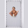Little Man Cave Arrows Nursery Fitted Crib Sheet