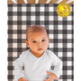 Plaid Crib Sheets Set, 4 Piece