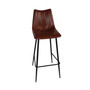 Alibi Counter Stool Brown-Set Of Two