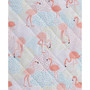 Flamingo Party Printed Picnic Blanket & Tote Set, 50" x 60", Created for Macy's