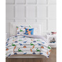 Dino Tracks Twin 3 Piece Comforter Set