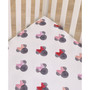 Minnie Mouse Watercolor Mini Crib Sheet