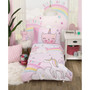 The Caticorn Girl Power 4 Piece Toddler Bedding Set