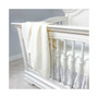Panda Baby Viscose from Bamboo and Cotton Fitted Crib Sheet