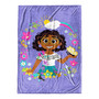 Encanto Sister Magic Self Hem Blanket, 90" x 62"