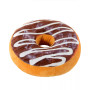 Reversible Photoreal Donut Decorative Pillows