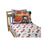 Cars Team Lightning McQueen 2 Pack Super Soft Fitted Toddler Sheet and Pillowcase Set