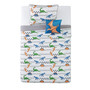 Dino Tracks Twin 3 Piece Quilt Set
