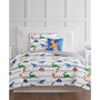 Dino Tracks Twin 3 Piece Quilt Set