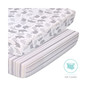 Elephants and Stripe Playard Sheets, Pack of 2