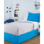 Luxury Hotel Kids Tailored 14" Twin Bed Skirt