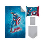 Marvel Captain America 4 Piece Toddler Comforter Set
