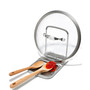 Good Grips Stainless Steel Spoon Rest with Lid Holder