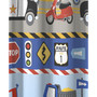 Dream Factory Trains and Trucks V2 72" x 72" Shower Curtain