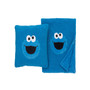 Sesame Street Cookie Monster Sherpa Blanket with Applique