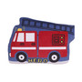 Fire Truck Shaped Decorative Pillow, 9.5" x 15"
