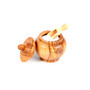 Olive Wood Acorn Sugar Bowl, Large