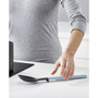 Door Store Utensils 4-Piece Elevate Silicone Kitchen Tool Set with in-Cupboard Rack