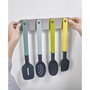 Door Store Utensils 4-Piece Elevate Silicone Kitchen Tool Set with in-Cupboard Rack