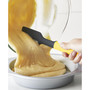 Door Store Utensils 4-Piece Elevate Silicone Kitchen Tool Set with in-Cupboard Rack