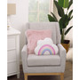 Rainbow Decorative Shaped Pillow, 14.75" x 10.5"