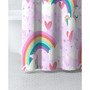 Dream Factory Unicorn Rainbow 72" x 72" Shower Curtain